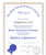 The image depicts a diploma certificate from "The Bowen Therapy Academy of Australia." It certifies that an individual has completed seminars in the Bowen Therapeutic Technique. The certificate includes the name of the recipient, details about the completion of the program, and is dated October 3, 2016. It features decorative elements, including a blue seal and signatures from the director and registrar. The layout is formal and presented in an elegant style.