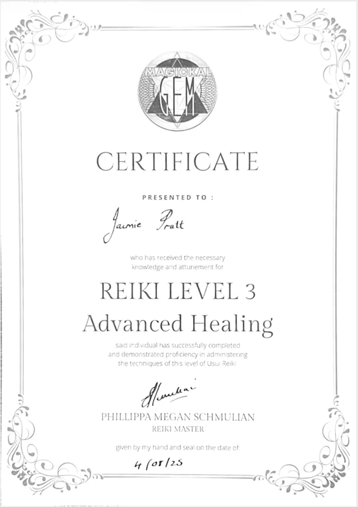 Reiki III Certification