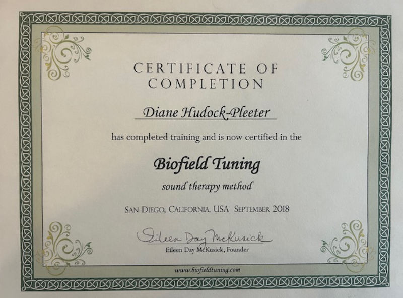 Certificate in Biofield Tuning
