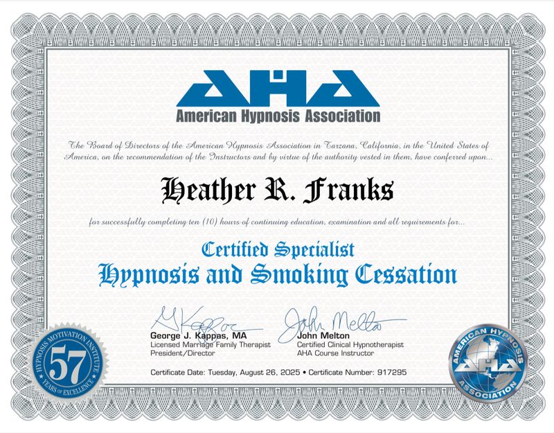 Hypnosis and Smoking Cessation