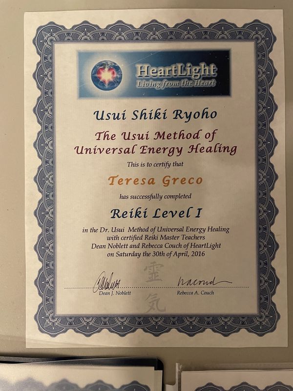Reiki Level 1
